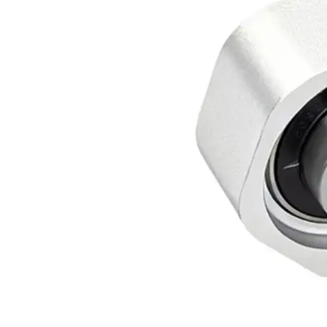 Flange Bearing Housing Vertical Rhombic 25mm ID CNC 6061 Aluminum Alloy Pillow Block For Fitness Equipment Strength Training