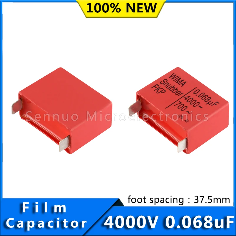 1pcs New German WIMA Film Capacitor Snubber FKP 4000V 0.068UF  683 Pitch 37.5mm Audio Infinity Capacitor FKP1X026807I00KSSD