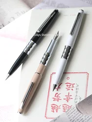 New MAJOHN N102 Multifunctional Fountain Pen EF/F Nib And Pencil Universal Writing Drawing Stationery School Office Gift Pen