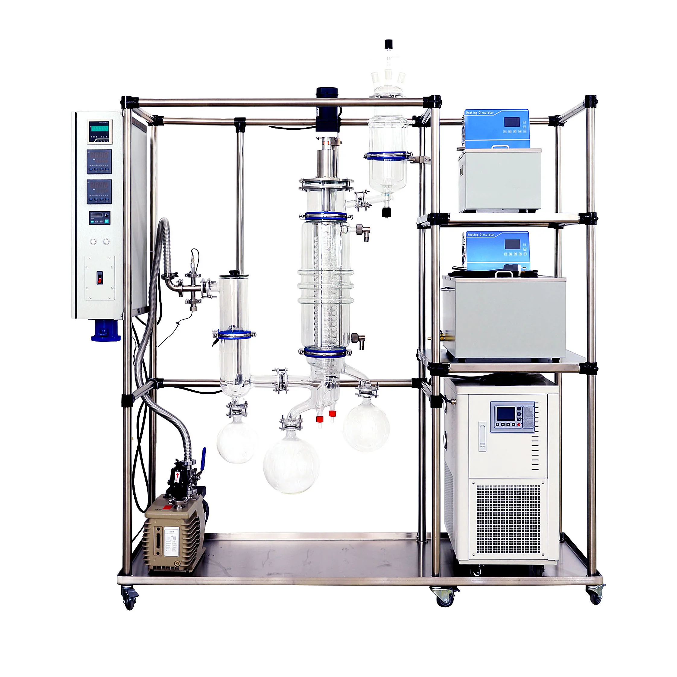 Linbel Molecular Distillation Industrial Spinning Band Distillation GMD-150 Distillation Machine For Oil