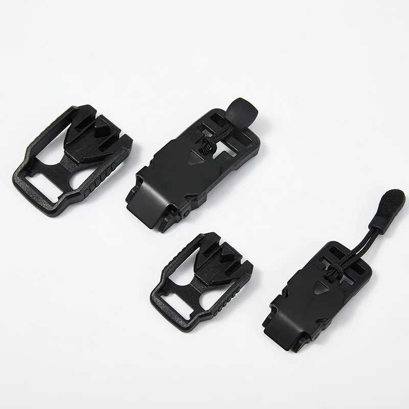 20mm Plastic Webbing Buckle Clips Lightweight Functional Quick Release Magnetic Buckle For Backpack Military Men Tactical Belt