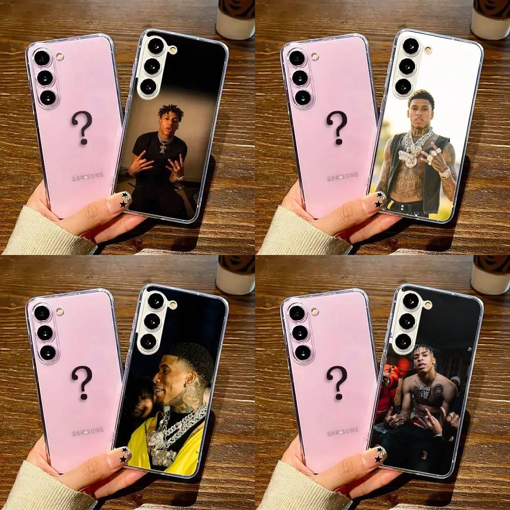 

Rapper-NLE-Choppa Phone Case For Samsung GalaxyA13,21s,22,31,32,52,53,71,72,73,Soft Transparent Cover