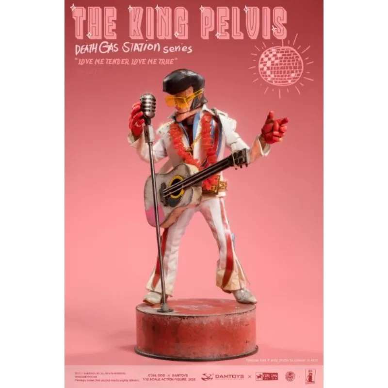 DAMTOYS Oryginalny CoalDog Coal Factory Black Dog Outlaws Gas Station Pilvis King 1/12 Gotowy Model Ruchomy Lalka Ręcznie Robiona Zabawka Prezent