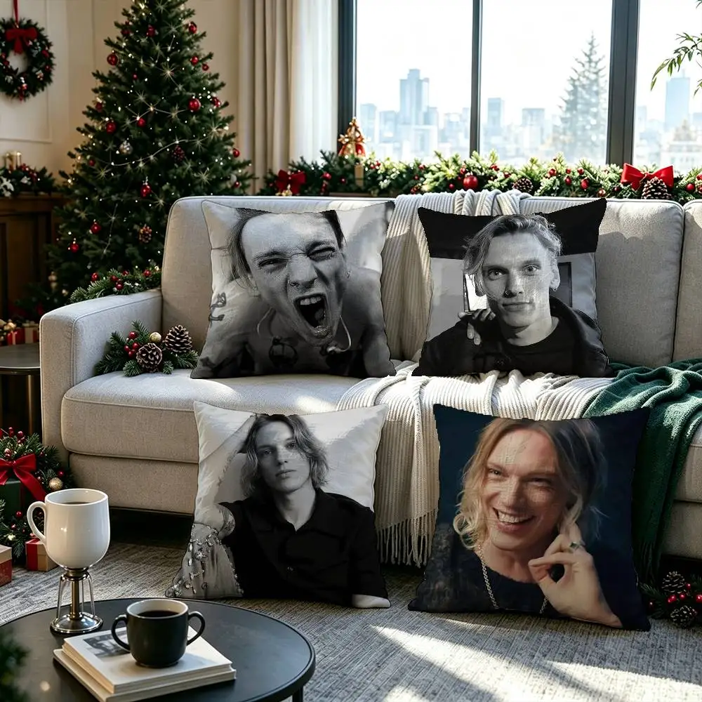 Jamie Campbell Bower  Pillow cover gift High definition digital printing,Surprise  vivid pattern Household.