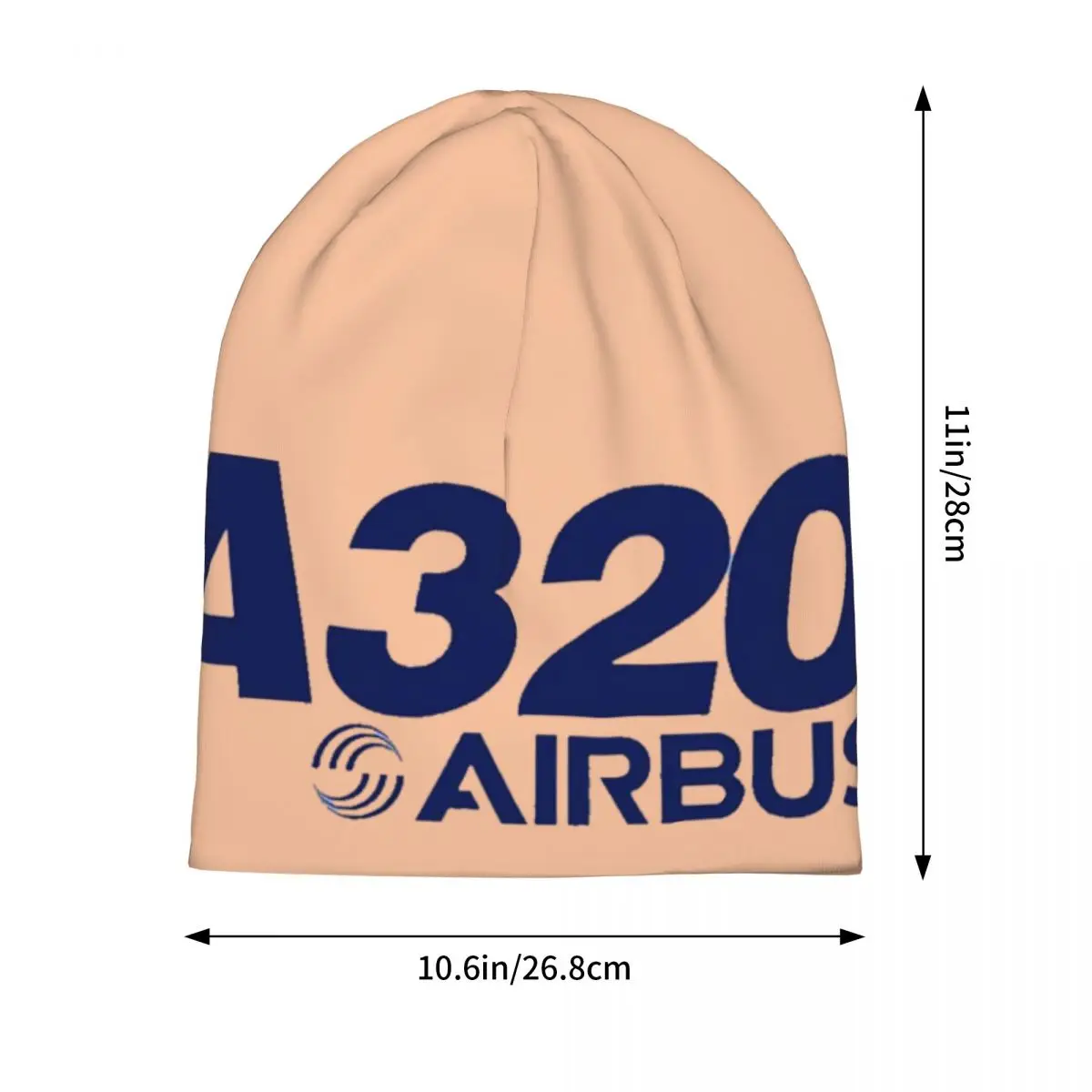 ايرباص A320 شعار للجنسين الكبار بيني قبعات محبوك بونيه قبعة دافئة الهيب هوب الخريف الشتاء في الهواء الطلق Skullies القبعات