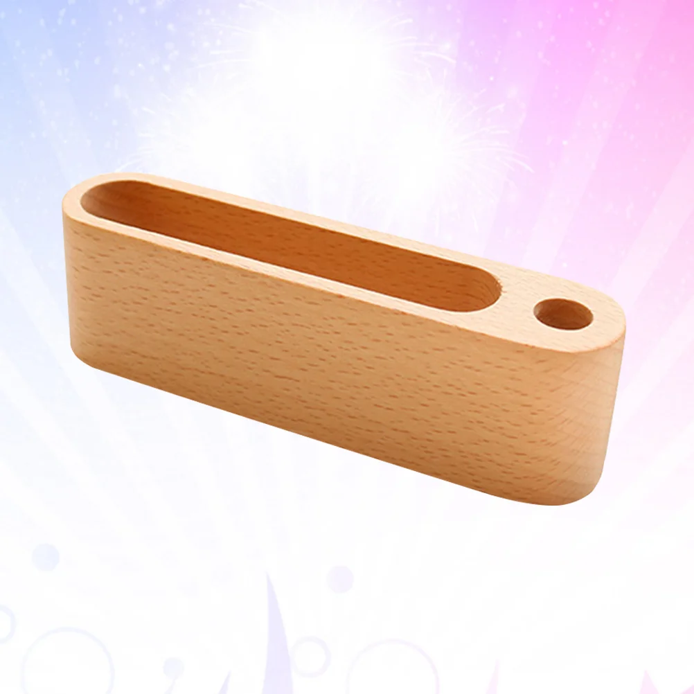 حامل بطاقة الأعمال الخشبية منظم سطح المكتب لحفلات الزفاف مأدبة الجدول رقم عرض موقف حامل الخشب تخزين القلم الكاكي