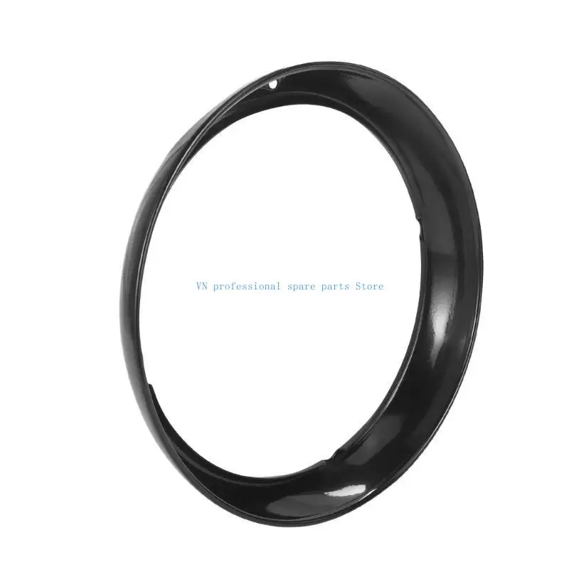 41XA Rust Resistant 7 Inch Headlight Trim Bezels Headlamp Covers Rings Waterproof Light Decoration Upgrading for Motorcycles