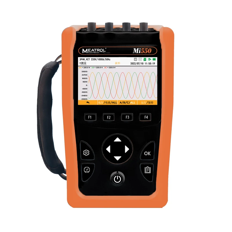 

Handheld Power Quality Analyzer Mi550 Modbus TCP Electric Energy Meter 3 Phase Power Analyzer