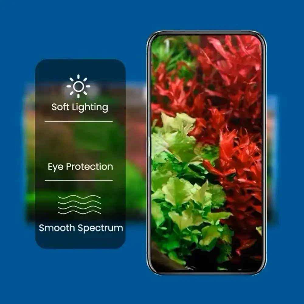 A7P 100W Full Spectrum WiFi App Programable Freshwater Fish Tank Colour Enhancing Algae Bloom Planted Growth Aquarium LED Light