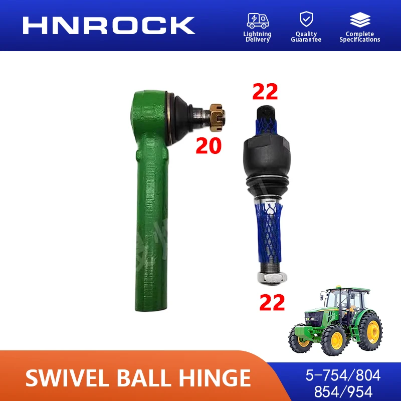 NEW 5-754/804/854/954/Steering Ball Joint Hinge Steering Tie Rod for De/er/e Tractor Parts