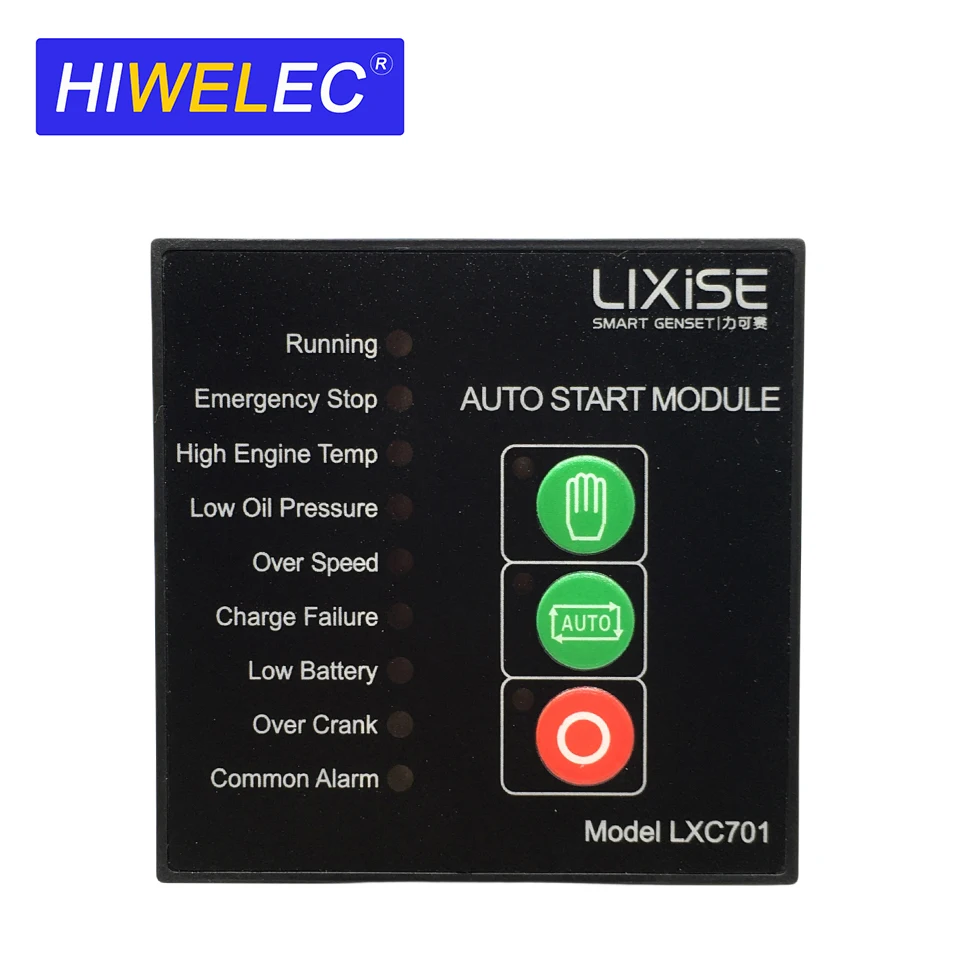 

Оригинальный высококачественный контроллер дизельного генератора LXC701, блок управления автоматическим запуском LIXISE, замена запасных частей для генераторной установки DSE701