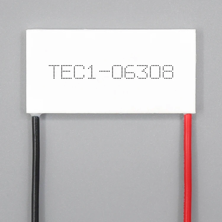 TEC1-06308 Medium Power Semiconductor Refrigeration Chip Strip Commercial Large Temperature Difference 20 * 40mm