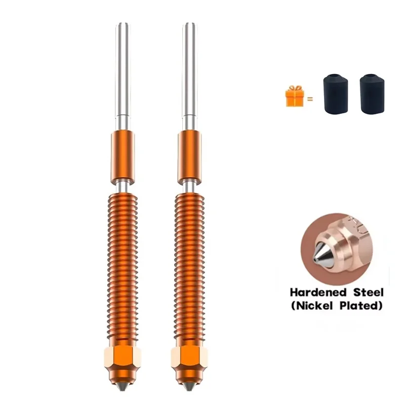 Creality K2/K2Plus/Hi Combo Düsen-Set Schnellwechsel-Düsenkit Gehärteter Stahl Vollmetall-Design mit 0,2/0,4/0,6/0,8/1,0mm für 3D-Drucker – Detail 8