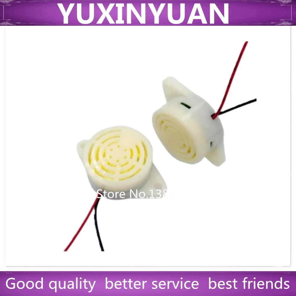 Free Shipping 1pcs SFM-27 Active Electronic Buzzer, DC3-24V, High Decibels Alarm, Intermittent Sound
