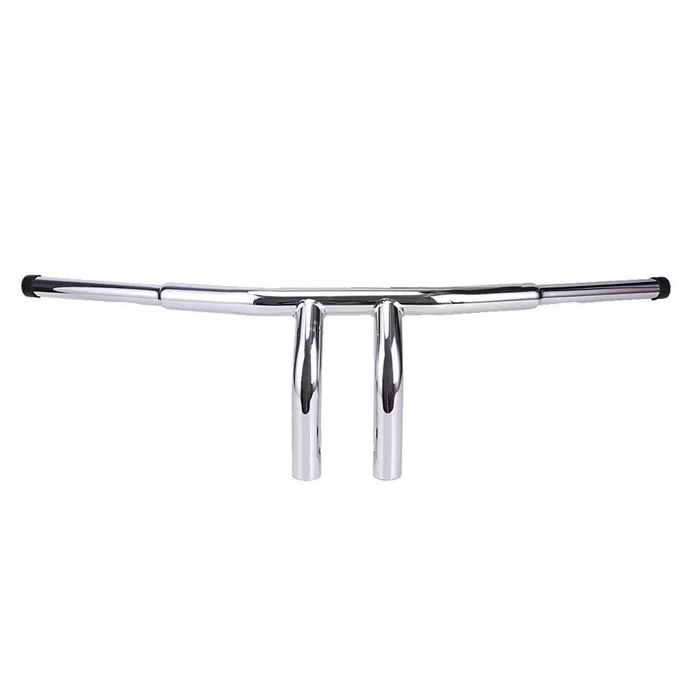 

Motorcycle New Chrome 1-1/4" Handlebar T bar 8" Rise Handle Bar Custom For Harley Sportster Touring Cafe Racer Bobber Chopper