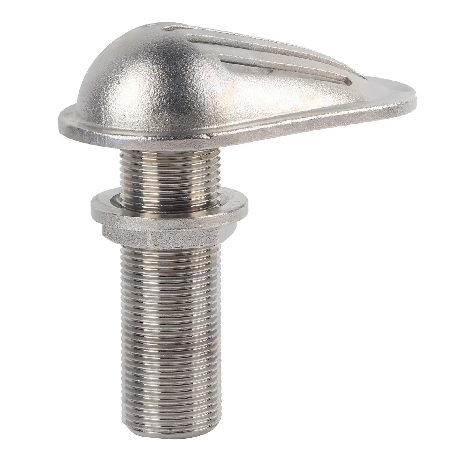 

316 Stainless Steel Marine Boat Intake Strainer Thru-Hull Water Pickup Filter Scoop - MJS023