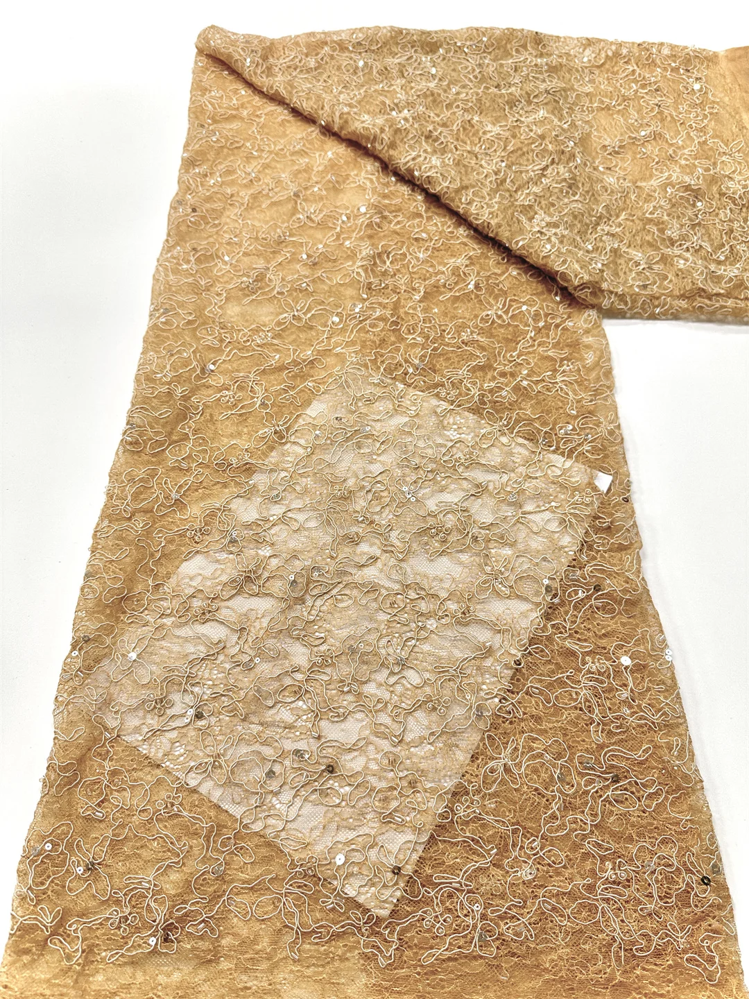 

Latest African Beaded Groom Tulle lace Fabric 2025 High Quality Sequins Embroidery French Tulle Laces For Nigeiran Party Dress