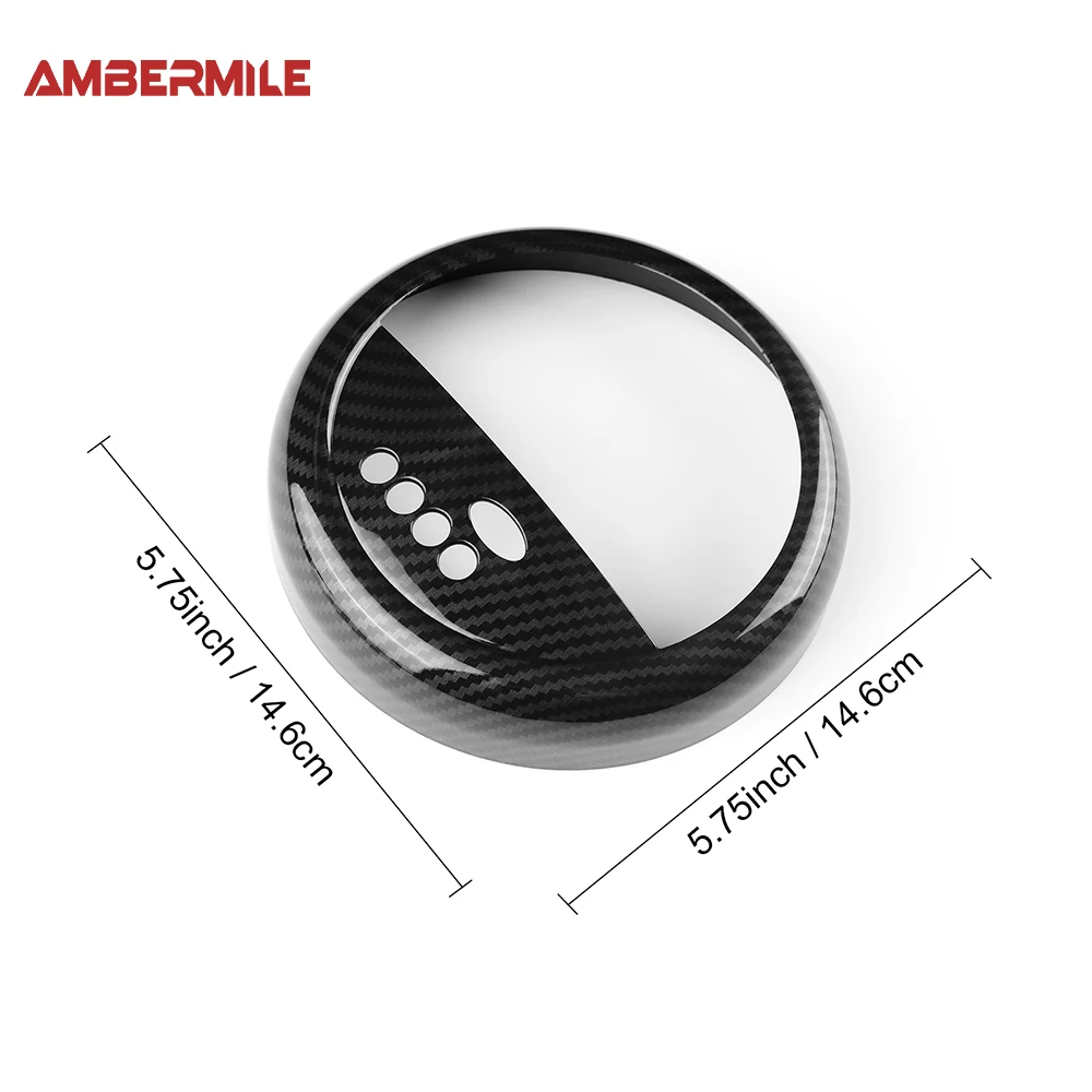 For Mini Cooper R50 R52 R53 2001 2002 2003 2004 2005 2006 Car Gear Shift Panel Frame Sticker ABS Accessories Decoration