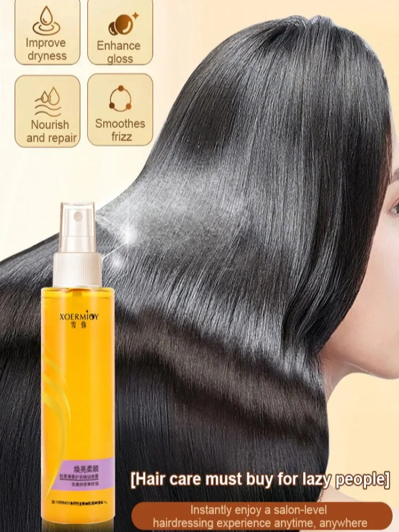 Gentle Mist Conditioning Oil Spray repara, nutre y deja un aroma duradero que suaviza, brilla y suaviza el frizz.