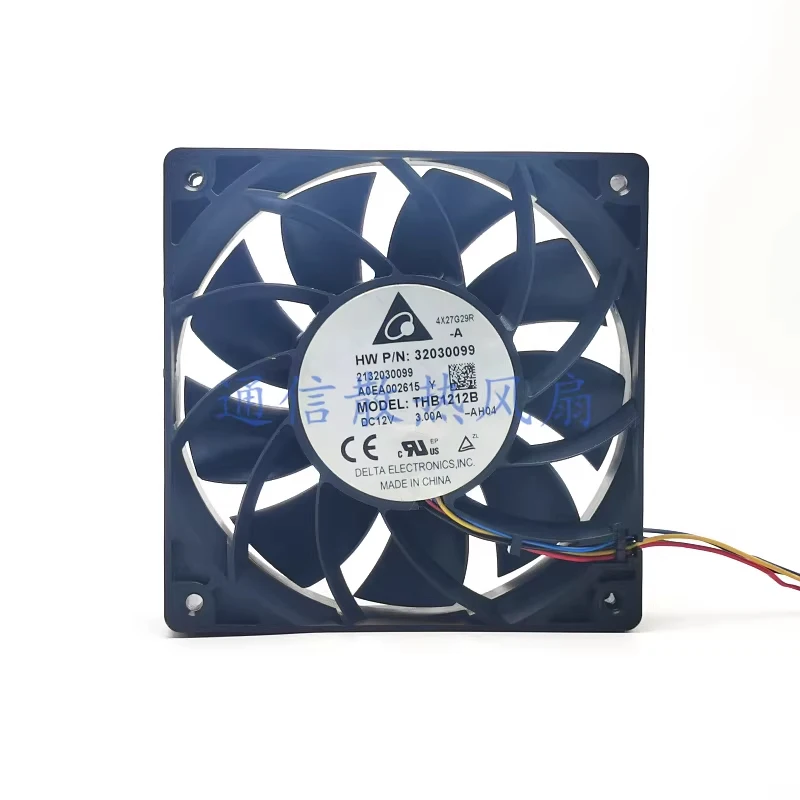 

HJY 1-piece Delta THB1212B 12VDC 3.00A 4-wire 12cm cooling fan 12025 12CM