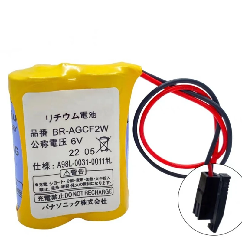 1Pce BR-AGCF2W 6V A98L-0031-0011 A06B-6093-K001 Lithium Battery Accessories CNC Parts