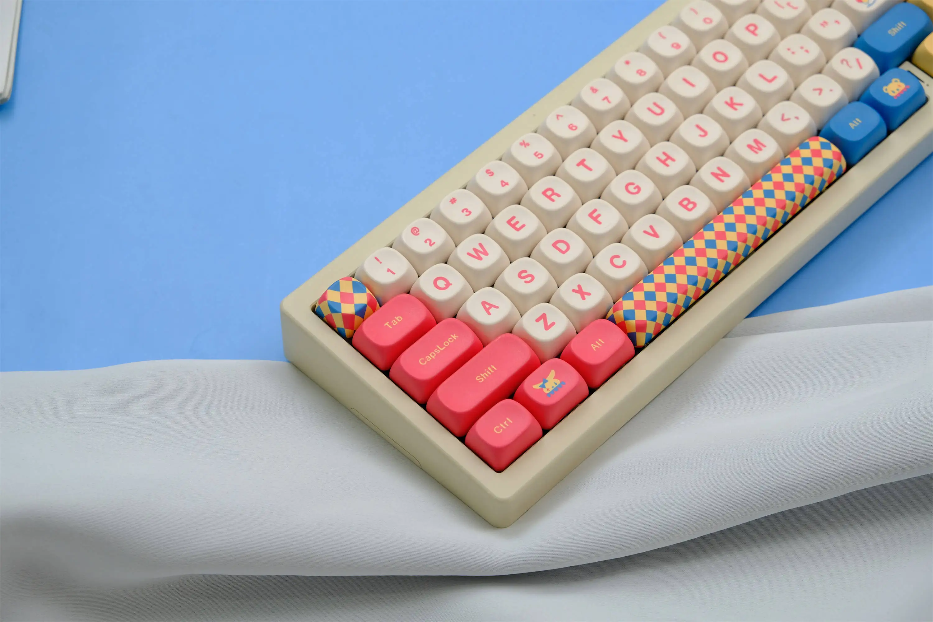Circus Keycaps 126 Keys PBT Material MOA Profile Wooting DYE-SUB Personalized For CHERRY MX Switch Mechanical Keyboard