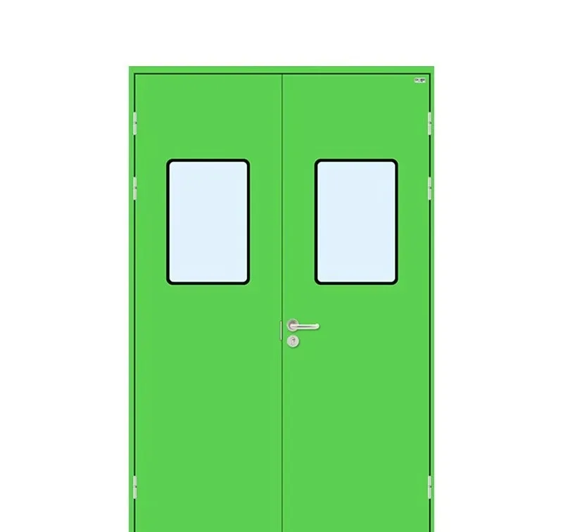 

Customized steel doors for hospital clean operating rooms and wards to keep the interior clean