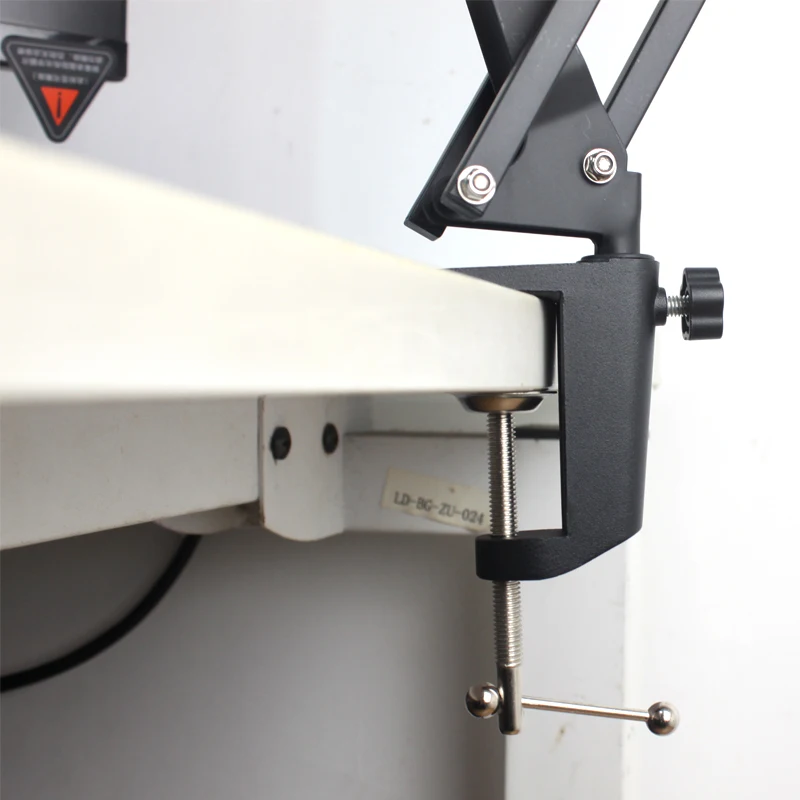 Microscope Arm Stand,Cantilever Universal Adjustable Metal Bracket Microscope Mount Compatible with Video Microscope Camera