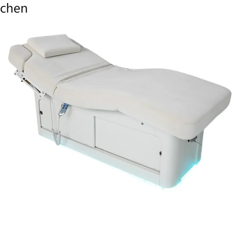 HSN  beauty salon multi-function constant temperature heating SPA bed physiotherapy bed embroidery bed