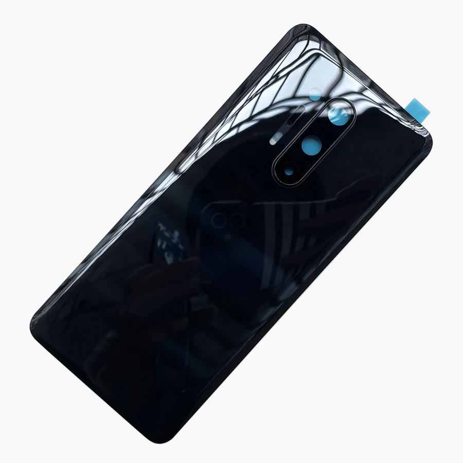 For Oneplus 8 Pro A+++ New Glass Back Battery Cover Door Rear Glass 1+8Pro Eight Battery Cover Housing Case with Camera Lens