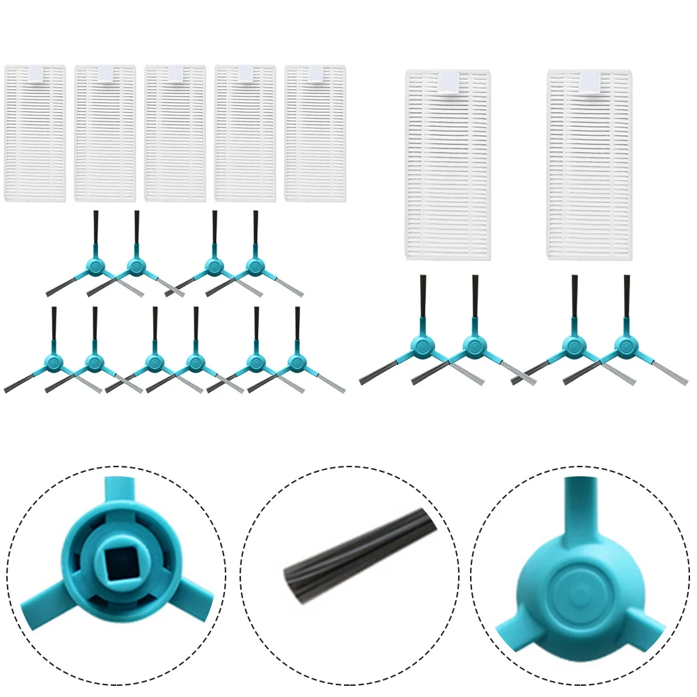 Roboter Staubsauger Filter Seiten bürstenset für Domoova Drv80 Tier Roboter Staubsauger Filter für Staubsauger