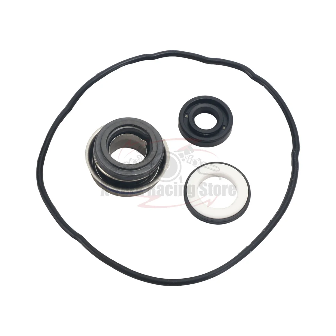 Water Pump Mechanical Seal Set For YAMAHA V-MAX1200 1986-2007 XVZ1200 1983-1989 XVZ1300 1986-2013 93211-16591-00 O-ring Seals