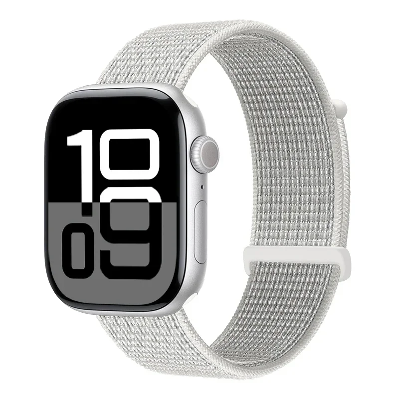 Nylonschlaufe für Apple Watch Band S11 42 mm 46 mm 40 mm 44 mm 45 mm 41 mm Smart-Gürtelarmband für IWatch 49 mm 11/10/9/8/7/6/SE/5/4 Armband