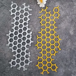 Honeycomb Metal Cutting Dies Stencils Scrapbooking Decorative Embossing Folder Carbon Steel Paper Card DIY Die Cuts