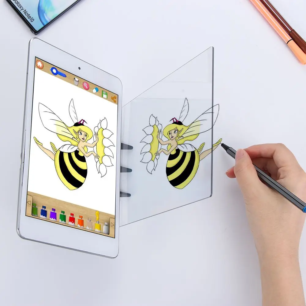 

Оптическая доска для рисования, отражение, затемнение, кронштейн для рисования, зеркальная пластина, плоттер для рисования, проекционный плоттер