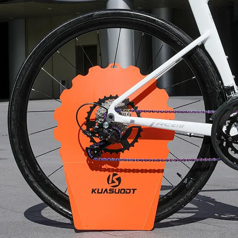 PVC-Fahrrad-Scheibenbremsschutz gegen Verschmutzung, langlebige staubdichte Abdeckung für die tägliche Fahrradreinigung und -wartung – Detail 4