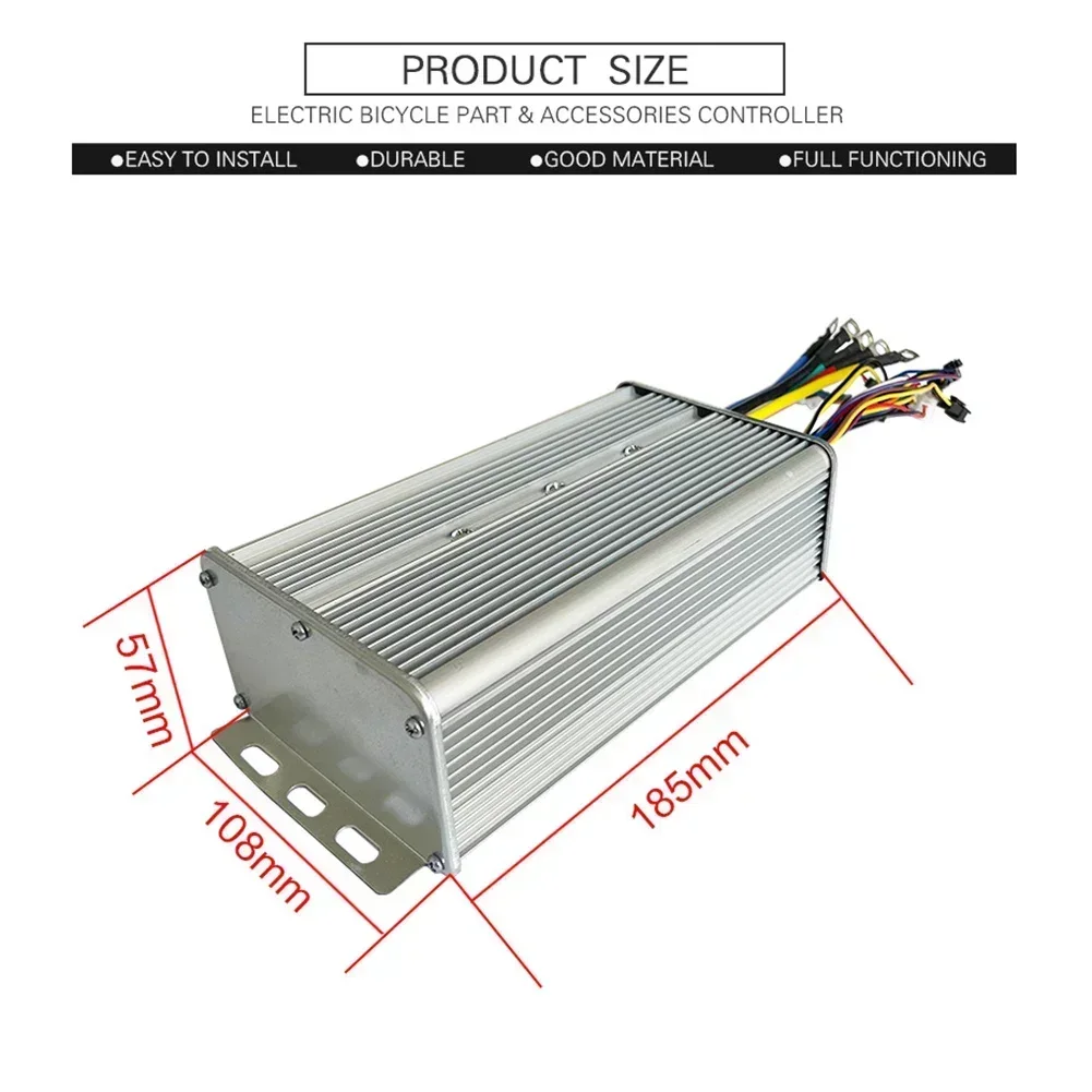 Discover the Next Level of For Electric Bicycle/Scooter Performance with 48V 72V JN 60A 1000W 3000W Motor Dual Controller