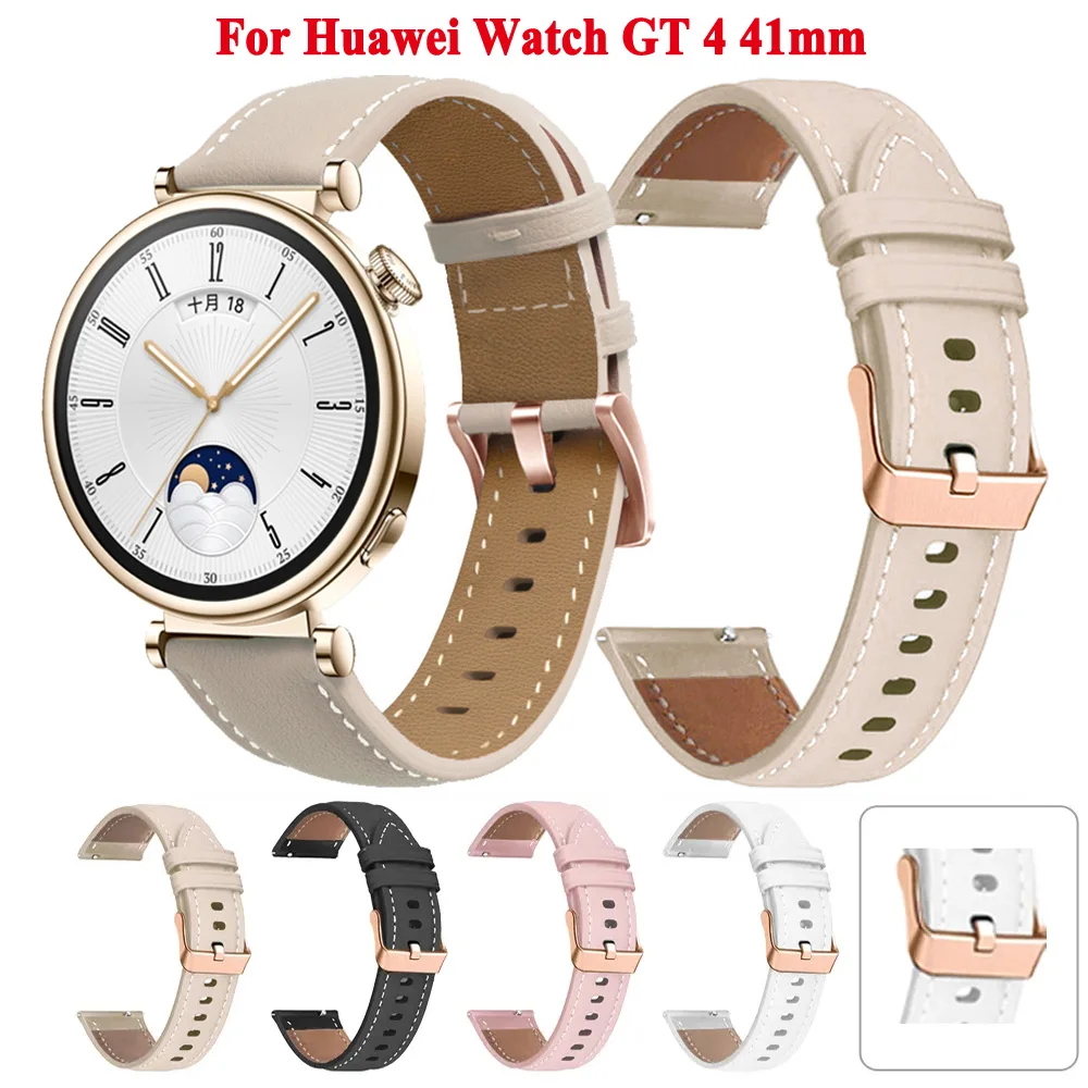 18mm Watch Strap Bracelet For Huawei Watch GT 4 GT4 41mm Silicone Band Replacement Wristband Accessories