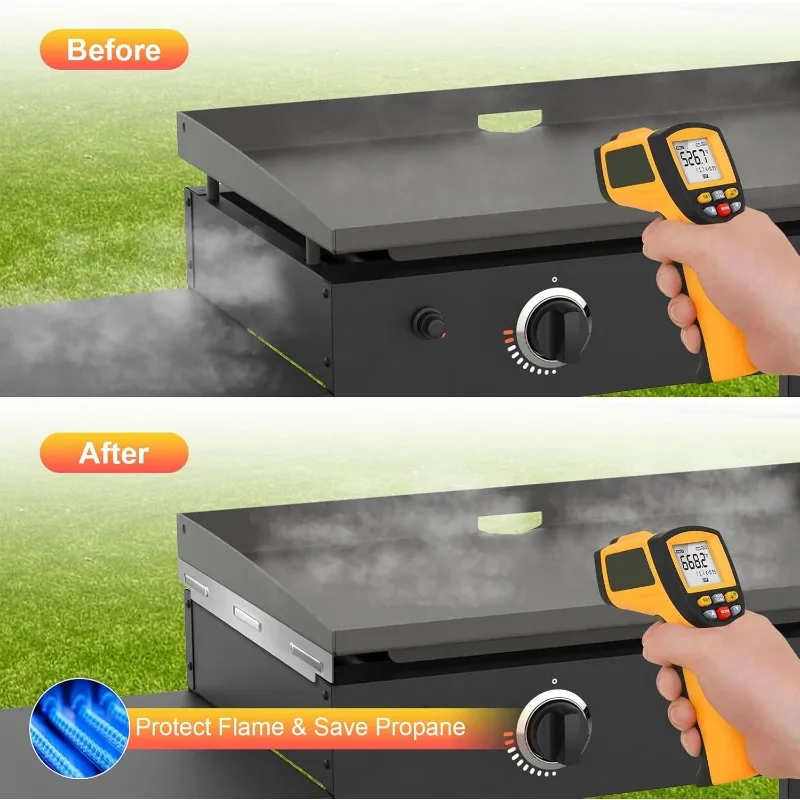 شاشة شبكية طعام من الفولاذ المقاوم للصدأ ، واقيات رياح لبلاكستون ، شواية ، شاشة ، كتلة ، متوافقة ، فضي ، 17 بوصة ، 22 بوصة ، 28 بوصة ، 36 بوصة