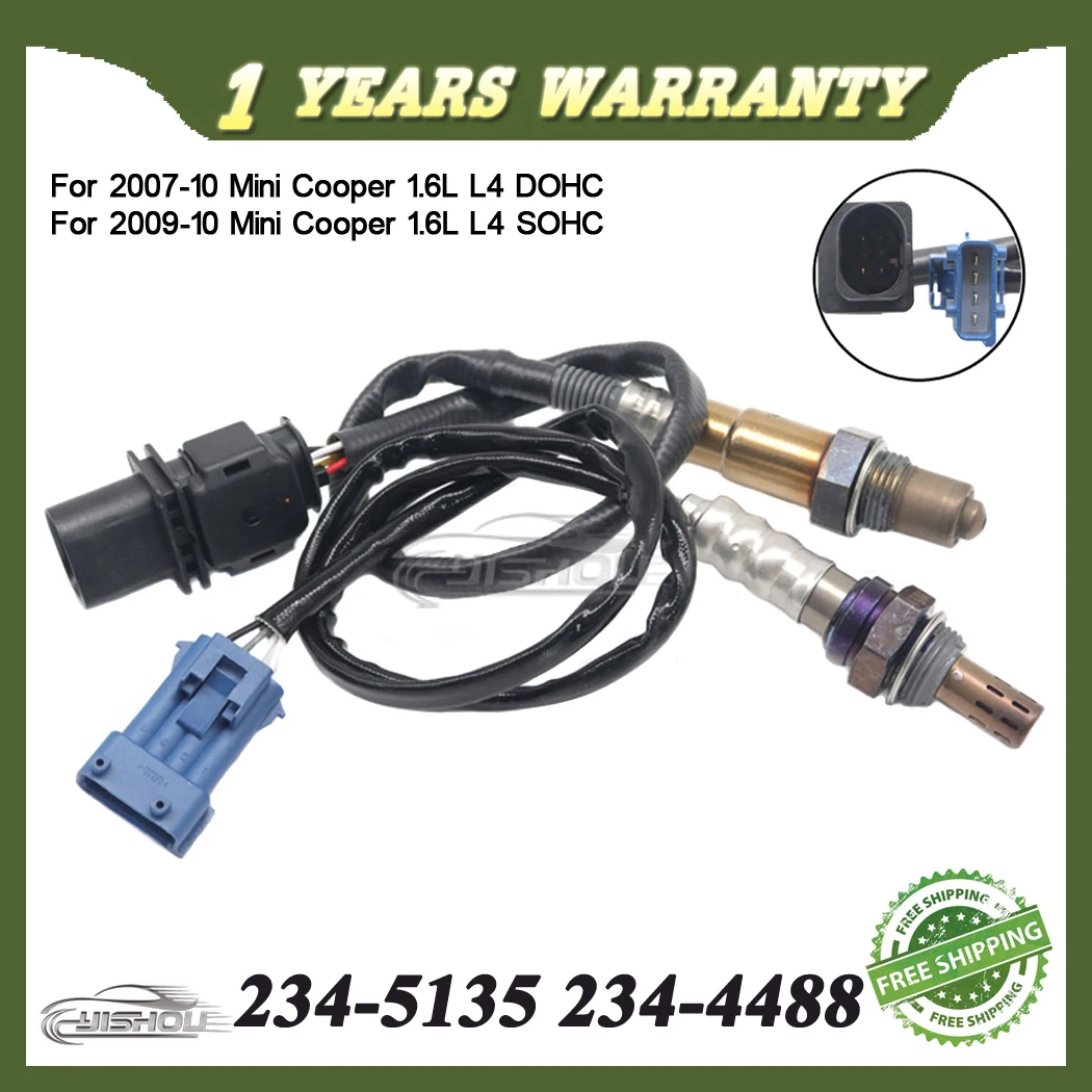 

234-5135 234-4488 2 шт./компл. новый датчик кислорода вверх и вниз для Mini Cooper 2007 2008 2009 2010 1.6L L4 DOHC 1.6L L4 SOHC