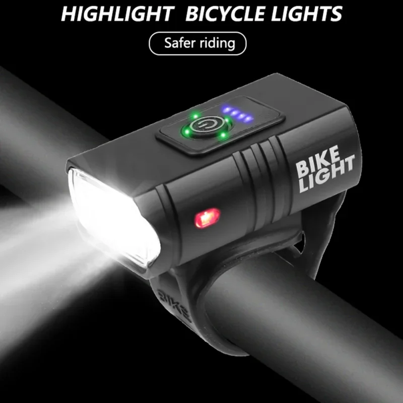 

{Ready Stock}T6 LED Bicycle Light 10W 800LM 6 Modes USB Rechargeable MTB Front Lamp