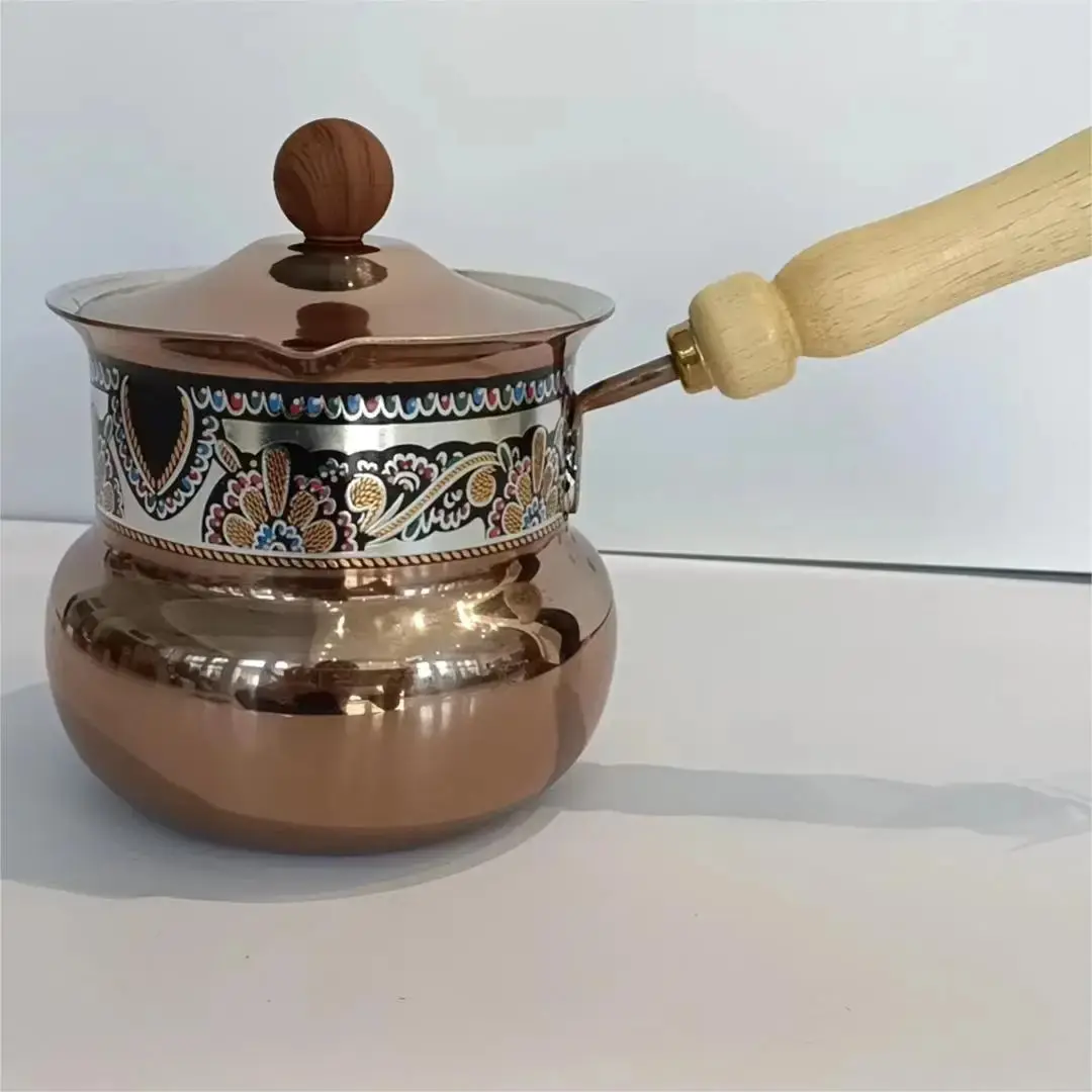 Turkish Coffee Pot With Rounded Bottom 550ML