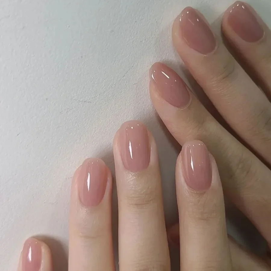 100g puro nude rosa unha gel polonês 12 cores semi permanente sólido verniz gel embeber fora uv gel arte do prego manicure