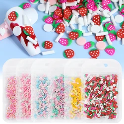 10g Resin Filling Colorful Polymer Clay Slices Epoxy Resin Decor Star Moon Cloud Flakes Resin Craft Fillers Pendant DIY Supplies
