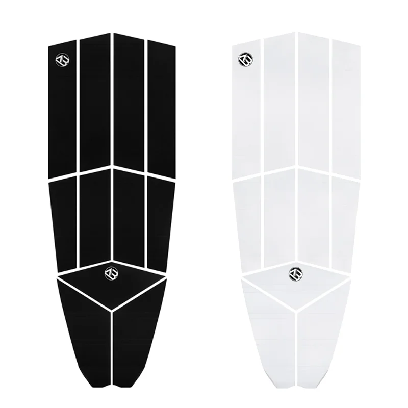 11 Pieces Premium Performance EVA Surfboard Stand Up Paddleboard Surfing SUP Deck Pad Traction Pad Tail Pads