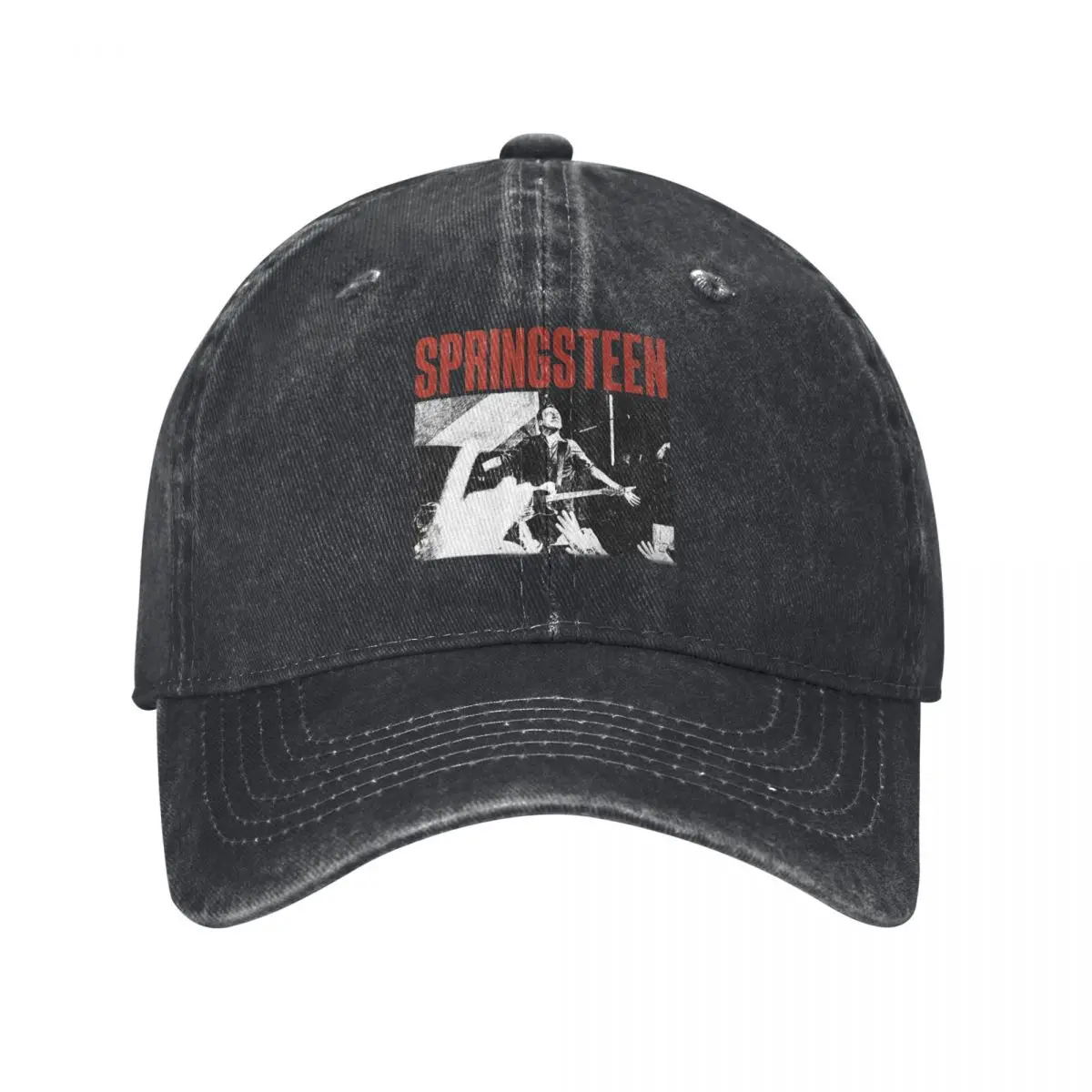 Bruce The E Street Band Springsteen Thunder Road Men Women Baseball Cap Distressed Washed Hats Cap Retro Outdoor Workouts Sun