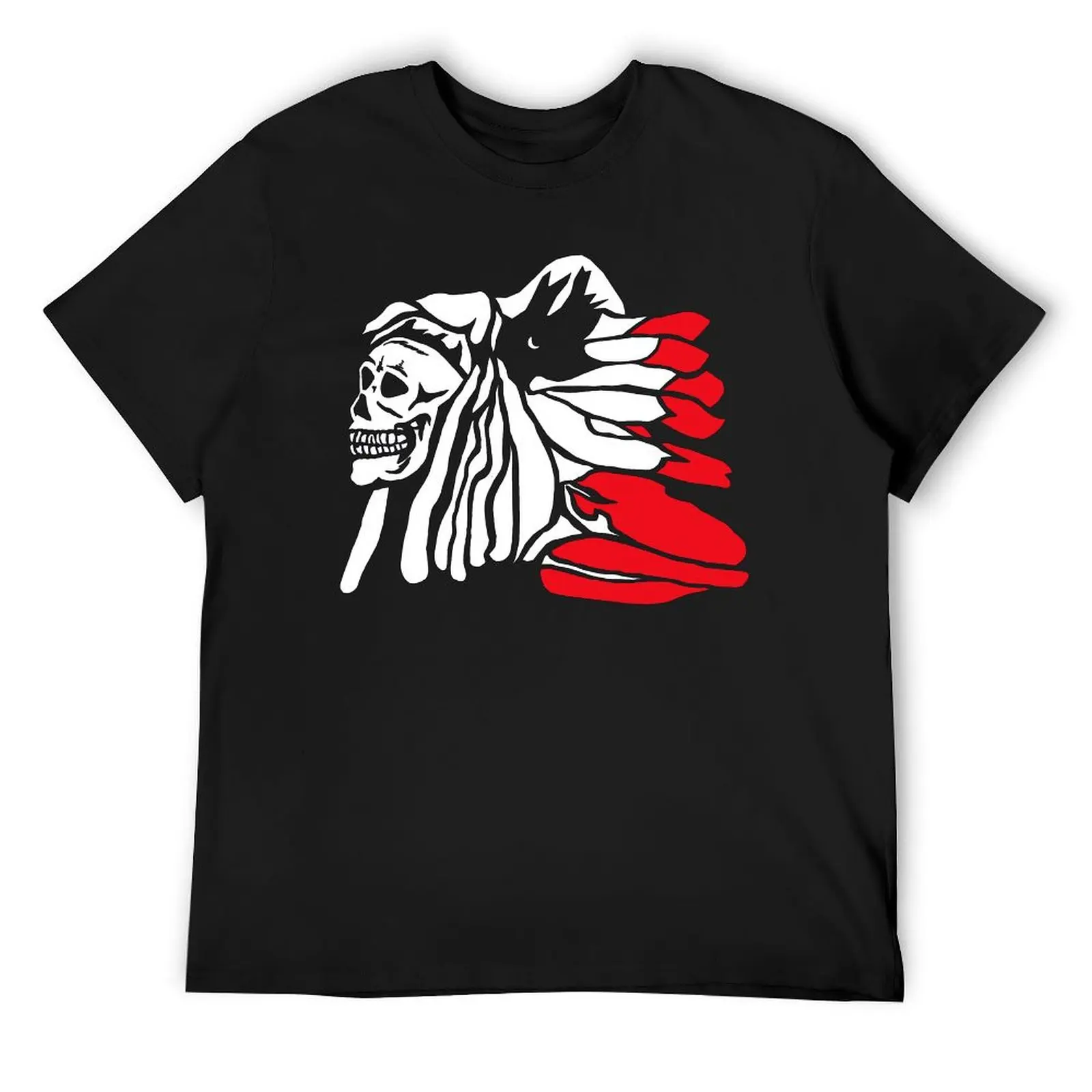 Forgotten Chief (Red Feathers) Essential for T-shirt Fresh Move  Humor Graphic Tshirt Casual Graphic Travel Eur Size image 2