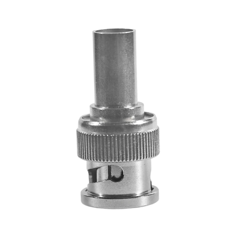 BNC Male to Coax RG59 Adapter for Smooth Connection in Computer Setting Coaxial Cable Connector