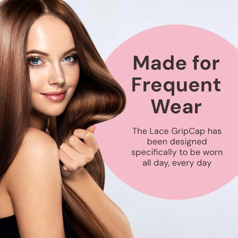 Non Silp Lace Wig Grip Cap For Women Breathable Hair Net U Part Lace Wig Cap With Grip Band Nude Wig Caps For Sewing Wigs
