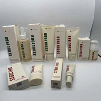 Korean SEOUL 1988 Skin Care Set - Retinol Eye Cream, Retinol Ginseng Niacinamide Facial Essence, Lightens Fine Lines Dark Circle